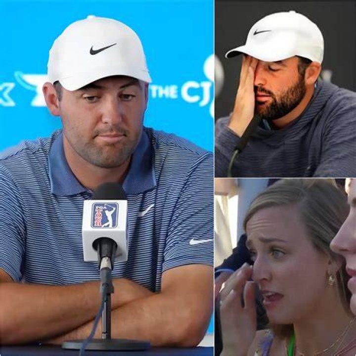 Scottie Scheffler’s wife breaks down in tears after 2022 Masters