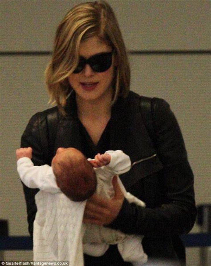 SEBASTIAN SHAKESPEARE Rosamund's bombshell My baby is called Atom