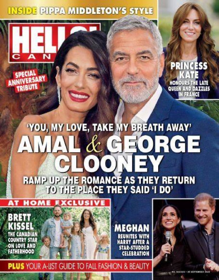 SHOCK! and Amal Clooney cover truth Twins Ella and Alexander had