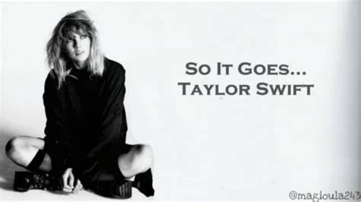 so it goes... taylor swift poster Taylor swift posters, Taylor swift