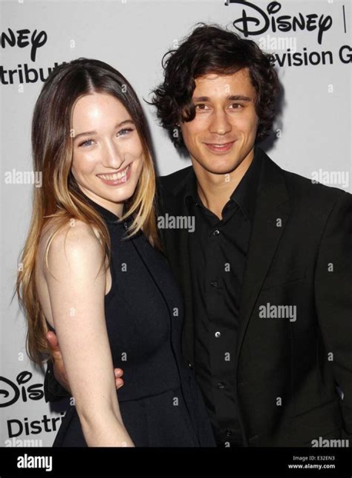 Sophie Lowe and Peter Gadiot at the 2013 Disney Media Networks