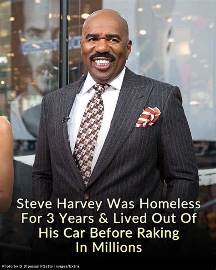Steve Harvey Once Lived In His Car, Here&rsquo;s How Much The Star Is Worth Now