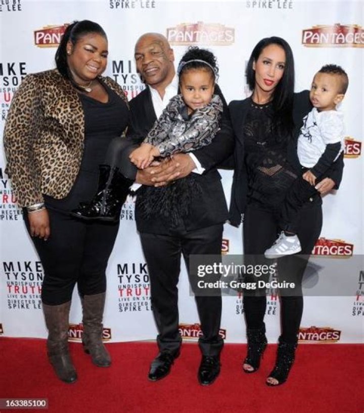 SUPERSTAR Mike Tyson With Daughters At The US Open