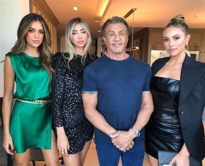 Sylvester Stallone and his daughters shared sweet photos from their