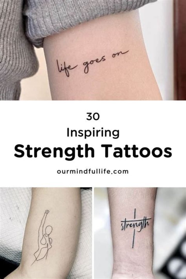 The 25+ best Stronger tattoo ideas on Pinterest You are strong quotes
