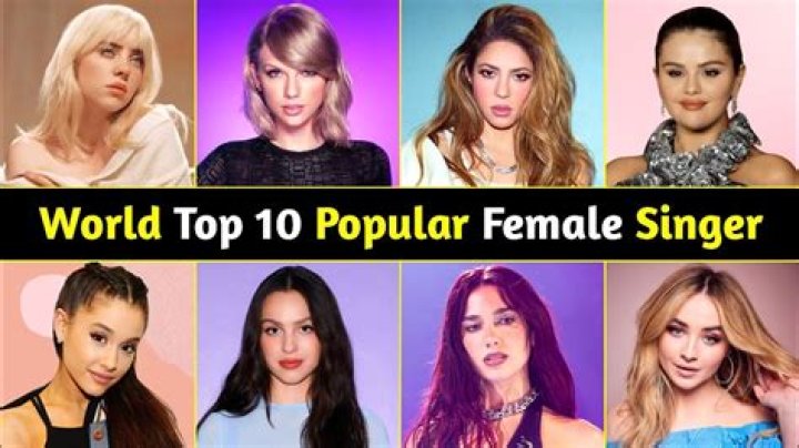 Top 10 Most Popular Female Singers in 2014