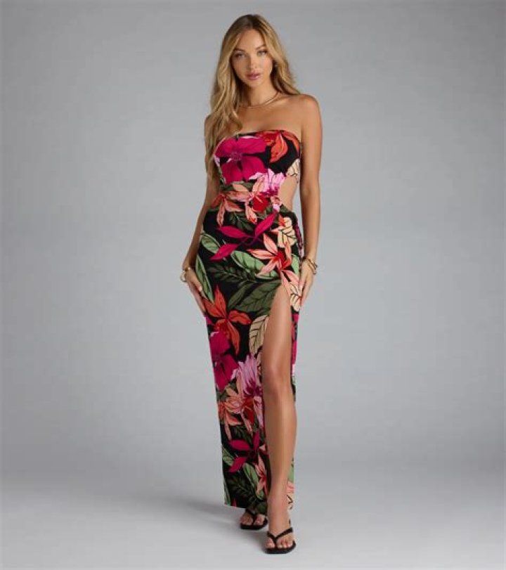 Tropical Paradise Dress Anna Craig Boutique