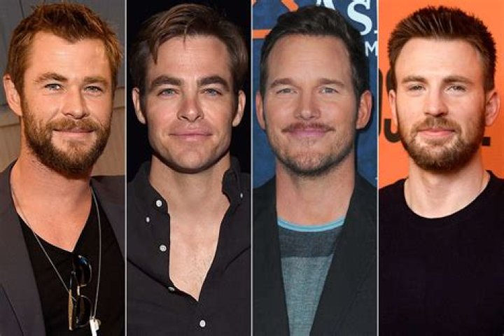 Who are the Hollywood Chrises and why are there only four of them