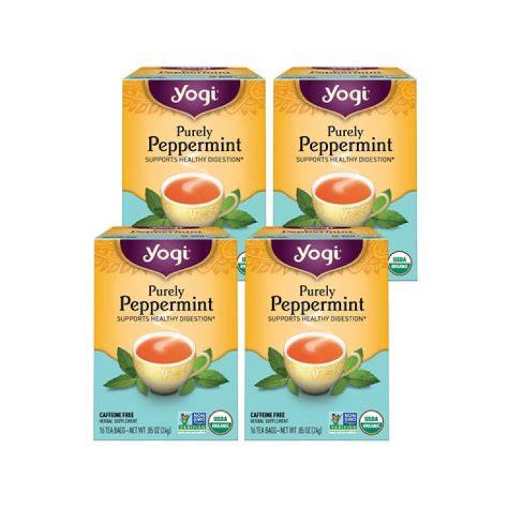 Yogi Tea, Organic Peppermint (16 bags) Organature Bahrain