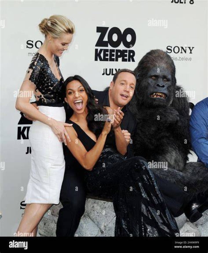 Zookeeper Press Conference with Kevin James, Rosario Dawson and Leslie